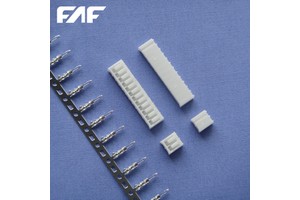 FAF B200002(SAN) Nylon 66 2.0mm Pitch PC BOARD-IN Connector PCB Connector Two Core 2-16 Poles Housing