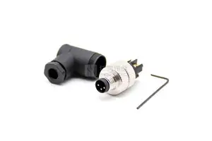 High Quality M8 3Pin 4Pin 5Pin 6Pin 8Pin Male Female Plug Quick Connection Cable Waterproof Copper Connectors
