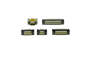 High Density D-SUB Connectors DR Series White Rubber Straight DIP D-Sub Connector High Quality Design