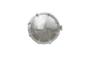 Jianshun SS304/SS316 Sanitary Stainless Steel Manhole Cover Smooth Surface ISO9001 Certified for Water Tank Fabrication Services