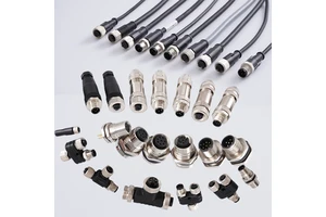 M12 Connector A B C D X Coded 3 4 5 8 12 Pin IP67 Waterproof Circular Connector Kit For Industrial Automation Multi Protocol