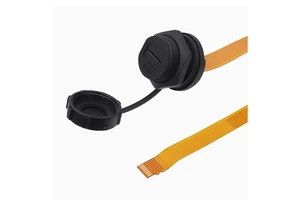 Industrial Waterproof TF Interface Card Slot IP67/IP68 PA66 Housing Ultra Soft Flat FPC Extension Connector