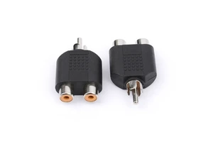 Male to Female Audio-video Adapter AV Connection Plug