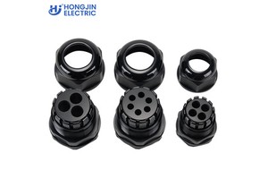 Innovative Design Multi-way IP69 Waterproof PA66 Nylon Low Voltage Multi-hole Cable Connector -40C 100C Temperature Range