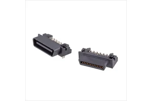 SCI 26-Pin Gold Finger D-Sub Connector Board-to-Board 1.27mm Pitch Bent Pin Socket for Male and Female Btb