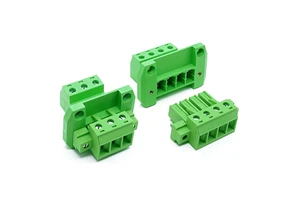 32A High Current 7.62mm Wall Through Terminal 2EDGSRKW Frame Free Phoenix Terminal Panel Plug-in Frame Free 2P 3P 4P 5P 6P 7-12P
