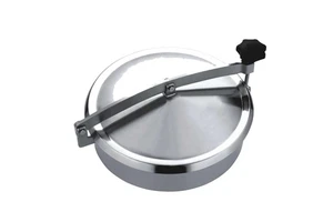 Tank Round Manhole Square Manhole Cover Sanitary Manway SS304 SS316 Stainless Steel Wooden Box 1 Piece Welding Forged 3 Years