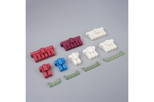 High Quality 5.0mm Bar Connector 1376394-1 with Nylon Housing Material in the Connectors Genre