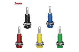 2mm Banana Socket Panel Terminal Connector With 2mm Banana Female Jack