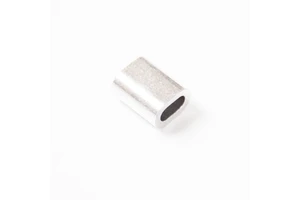 H-Quality Factory Price Steel Wire Rope Fittings Hardware Connector DIN 3093 Aluminium Ferrules Sleeve Carton Packing