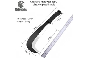 Stainless Areca Nut Knife Agricultural Water Grass Cutter High-altitude Fruit Picking Banana Pruning Multi-functional Outdoor