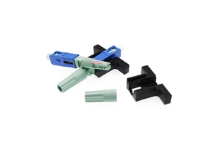 FTTH Field Mountable Fiber Optic Connector Wedge Spiral SC/APC UPC Fast Connector