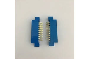 805 Series 3.96mm Pitch 2x10 Pin 20 Pin DIP PCB Card Edge Connector 805-20P Plug-in Board Type/solder Wire Type