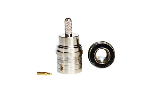 Supplied by Manufacturer QMA-C-J1.5 Coaxial Connector QMA Male Connector for RG316 Cable Assembly