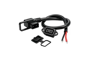 Battery Car Charging Port Charger Line Three Circle Type Electric Scooter Sockets Wiring Harness Connector