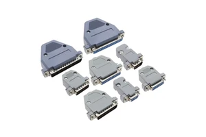 DB9 Adapter Connector Core DB15 DB25 DB37 RS232 Serial COM Plug Connectors Hole/Pin Female Male Port Socket D Sub DP9 Case