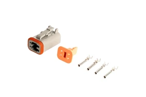 Deutsch DT04-2P/3P/4P/6P/8P/12P-E004 DT06-2S/3S/4S/6S/8S/12S-E004 Male Female Auto Wiring Connector With Terminal Seal DT Series