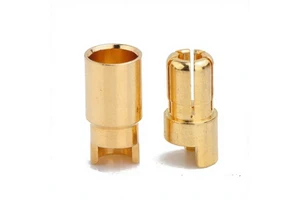 Original Amass GC6010 6mm Banana Plug 150A Gold Plated Male Female Connector 100% Genuine Ready To Ship Small MOQ For UAV Motor