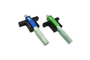 FTTH Fiber Optic Connector SC UPC APC Fast Connector Field Assembled Optic Fiber Optical Quick Connector for Round Cable