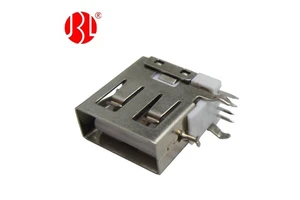 USB-A-CH00-D USB Type a 2.0 Receptacle Upright DIP Right Angle USB Connector