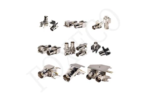 FOXECO High Quality Panel BNC Coaxial Connector with Zinc Alloy Housing for Electronic Device Signal Transmission CN/GUA Origin