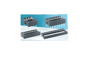 8P 14 16 20 28 40P pin IC socket integrated block directly inserts DIP microcontroller chip wide and narrow body seat