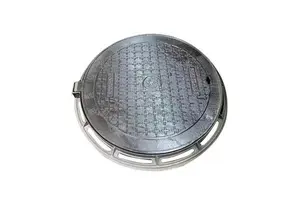 JINYE Custom Logo D400 Universal Version Polymer Concrete Modern Anti-Corrosion Highway Manhole Cover B125 C250 1 Year Warranty
