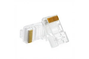 UTP RJ50 Ethernet Crimp Plugs 10P10C PC Housing for Wire Connections