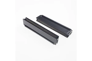 IDC Type Card Edge Slot 2.54 mm Pitch 64 Position Socket 1.27 mm Ribbon Cable Connector Board Gold Finger Receptacle HIF5D