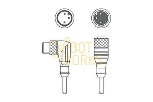 Leuze Electronic New 150681 Circular Connectors