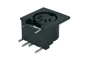 HX Factory Direct DS-5 Pin Square Large S-Terminal Connector DIN Female Socket Plug