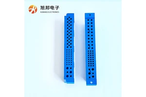 Customized 47-Position PBT 5G Power Backplane Connector Housing Female Sockets Injection Molded Electronic Plastic Receptacle