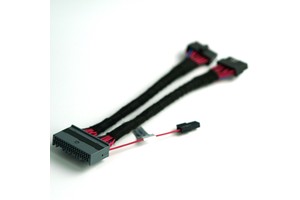 OEM Custom SATA Power & Data Wiring Harness High-Speed HDD/SSD Backplane Cable for Server & Data Center Wiring Harness
