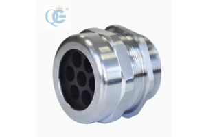 Metal Porous Explosion-Proof Cable Connector Brass Nickel-Plated 2-Hole 3-Hole 4-Hole 5-Hole 6-Hole Waterproof Gland Head