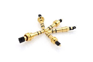 Customized 3.5mm Gold-Plated Audio Power Speaker Connector with Headphone Plug Adapter Video Connectors Product Category