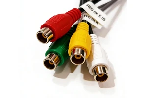 Premium RCA Conversion Harness OEM Fidelity Wiring Loom for Reversing Camera Video Custom Wiring Harness