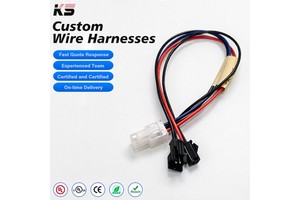 Custom 5016-2P SMP SMR2.5 Male and Female Docking Terminal Connection Cable Wire Harness