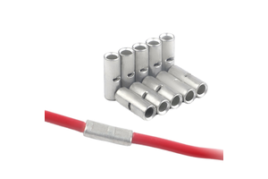 Tinned Copper Bootlace Cord End Terminal Crimp Type Tubular Wire Ferrule Battery Connection 450V/750V Rated CHHP Brand