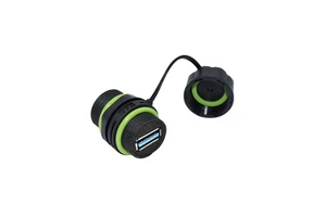 Waterproof Usb 3.0 Connector Type c Data Circular Socket Plug Pcb Mini Micro Usb Cable Adapter Connector