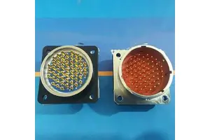 Y50EX-2255TK2 and Y50EX-2255ZJ10 Circular Connectors 55-Pin Plug and Socket Soldering Inserts