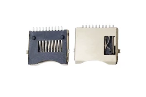TF Card Connector Micro SD Socket Small T-Flash Holder 10Pin Mini Memory Card Slot Trans Flash SMT SMD for PCB IOT POS Terminal