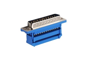 ANYCONN High Quality D-SUB Male IDC USB Socket Connector Black Through Hole Mounting For Cable Premium Connectors