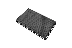 Hot Sale Customized D400 Ductile Iron Manhole Cover Frame Water-Proof Rubber Sealed Heavy Duty Telecom Fabrication Services