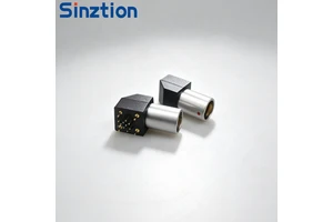 Aerospace Grade EPG 00B 0B 1B Bent Elbow Push Pull Type Circular PCB Connection Socket