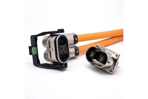 HVIL Radsok Amphenol Electric Vehicle Cable Connector 2 Pin 120A Metal Power Connector