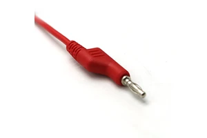 4mm Banana Plugs Male Stackable Connectors With Alligator Clip and Cable