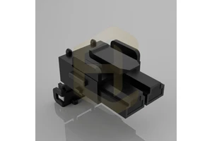 10.16mm Pitch Single Row Wire to Wire Connector HC5200B-2Y Wire Harness Connector TE