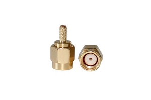 RF Coaxial Connector SMA-C-J1.5 Straight Male Jack SMA Connector For RG316 RG174 Cable
