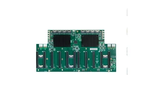 10-slot PCIe 4.0switch GPU Backplane 8654x8IAI Server