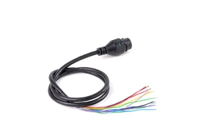 Factory Wholesale Black White Network Cable Connector Female RJ45 POE Power Over Ethernet Module with Brass Contact ABS Housing